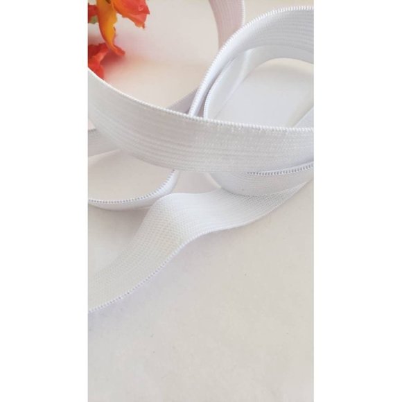 USA Made 1/4" Black Elastic, Or 3/8", Ten Yards, Also In White / Costuming - Picture 5 of 9